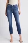 Ag Mari Raw Hem Ankle Slim Straight Leg Jeans In 14 Years Collector