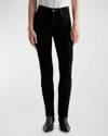 Ag Mari High-rise Slim Straight Jeans In Alchemy