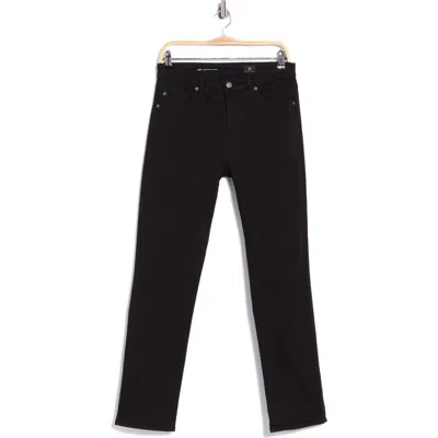 Ag Mari Slim Ankle Straight Leg Jeans In Black Cast