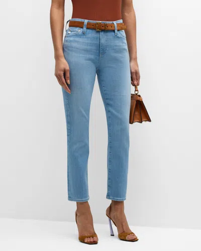 Ag Mari Slim Straight Jeans In Palm Beach