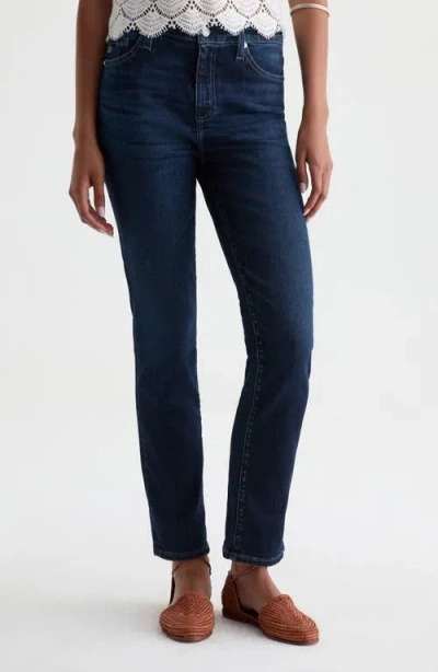Ag Mari Slim Straight Leg Jeans In Blue