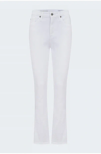 Ag Mari Straight Jean In White