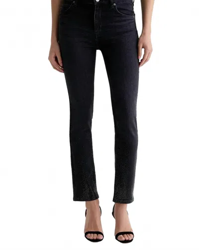 Ag Mari Straight Leg Jeans In Glasgow Constellation In Multi