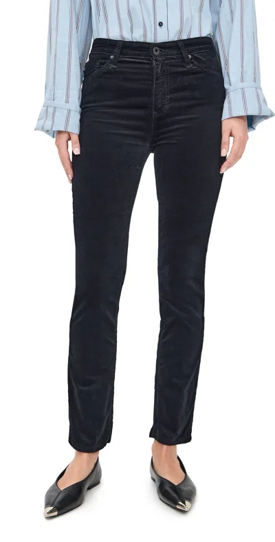 Ag Mari Velvet Pants Super Black