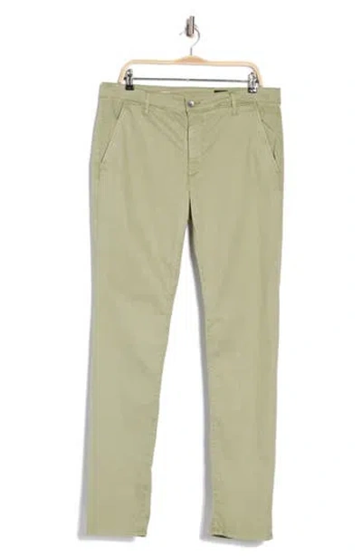 Ag Marshall Slim Fit Chinos In Sulfur New Garden