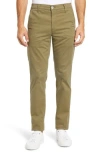 Ag Marshall Textural Print Slim Fit Pants In Green