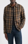 Ag Mason Plaid Flannel Button-up Shirt In Multi