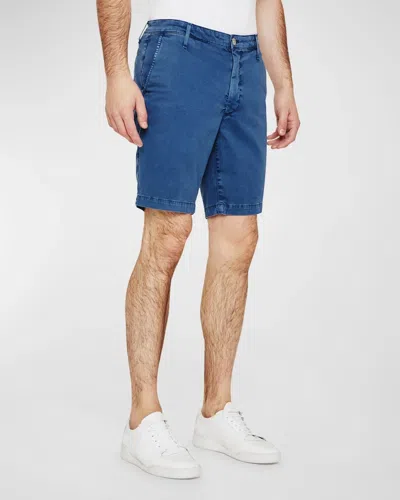 Ag Men's  Jeans Wanderer Shorts Bright Night Denim Cotton Belt-loop Ddr2523 In Blue