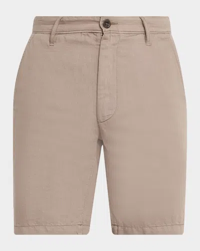 Ag Men & Apos;s Wanderer Slim-fit Linen Cotton Shorts In Multi