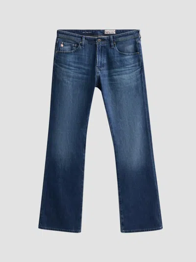 Ag Men's Clint Straight-leg Jeans In Blue
