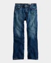 Ag Clint Bootcut Jeans In Blue