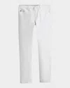 Ag Men's Everett Airluxe Slim-straight Pants In White