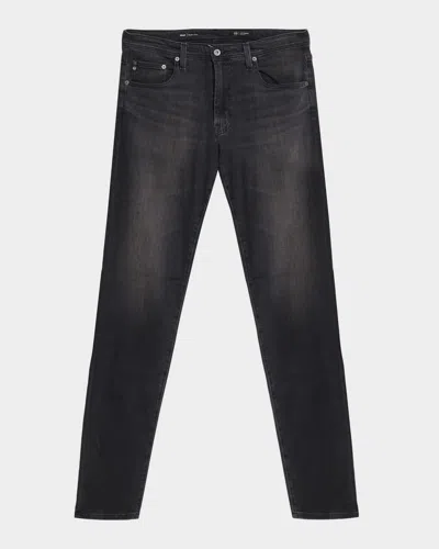 Ag Men's Tellis Straight-leg Jeans In Black