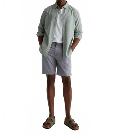 Ag Wanderer Trouser Shorts In Gray