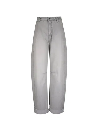 Ag Mercer Cuffed Jeans In Gray