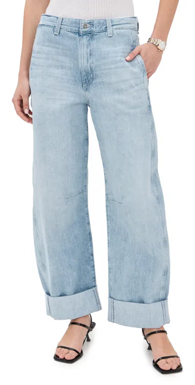 Ag Stella High-rise Wide-leg Jeans In Sunset Blues
