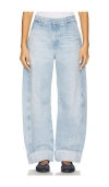 Ag Stella High-rise Wide-leg Jeans In Sunset Blues