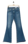 Ag Mid Rise Flare Leg Jeans In Blue