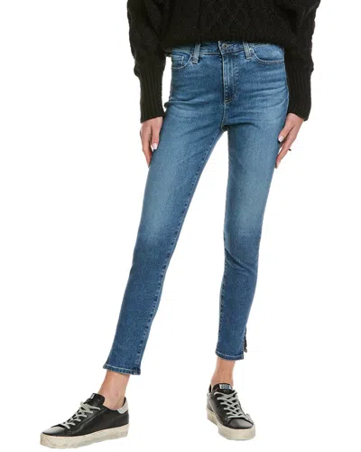 Ag Mila Crystal Clarity Super High-rise Skinny Ankle Jean In Blue
