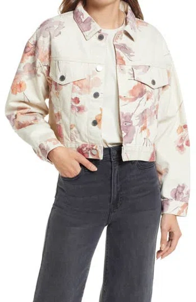 Ag Mirah Denim Trucker Jacket In Multi