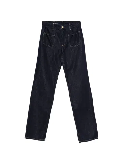Ag Moya Straight Jeans In Blue