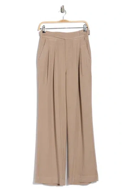 Ag Natalie Wide Leg Pants In Dry Dust
