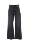 Ag Mari Wide-leg Jeans In Black