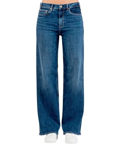 Ag New Bgy Wide Denim Pants In Blue