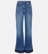 Ag Wide-leg Jeans New Bgy In Blau