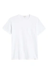Ag Nick Cotton Pocket T-shirt In White