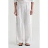 Ag Nina Linen Blend Drawstring Pants