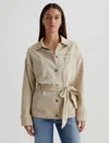 Ag Nora Jacket In Sulfur Pumice