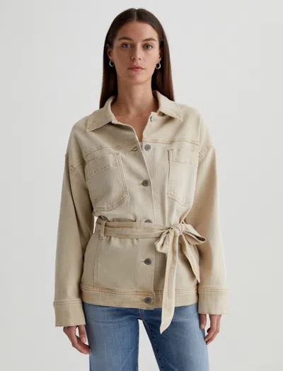 Ag Nora Jacket In Sulfur Pumice