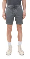 Ag Oliver Drawstring Shorts 6.25 Sulfur Storm Grey In Sulfur Storm Grey