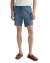 Ag Oliver Relaxed Fit Drawstring Shorts In Blue