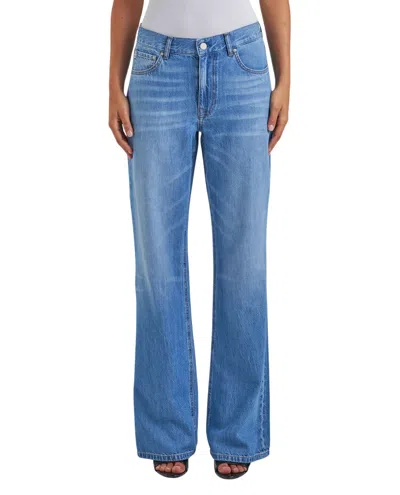Ag Padua Mid Rise Flare In Blue