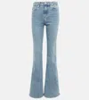 Ag Patty High-rise Flared Jeans In Hava