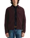 Ag Phillip Chore Jacket In Burgundy