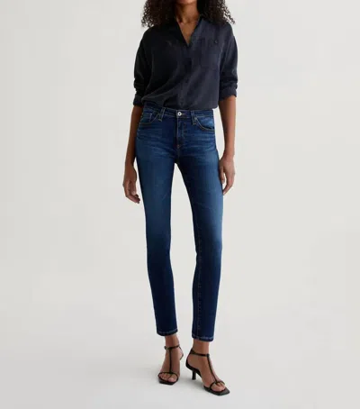 Ag Prima Ankle Jeans In Concord In Blue