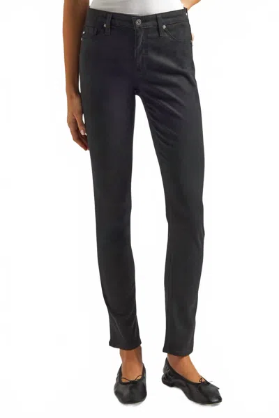 Ag Prima Cigarette Jeans In Black