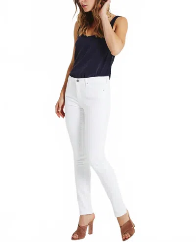 Ag Prima Cigarette Leg Jean In White
