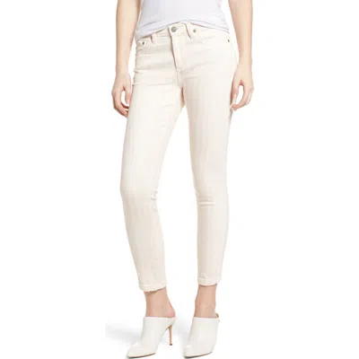 Ag Prima Crop Skinny Jeans In White