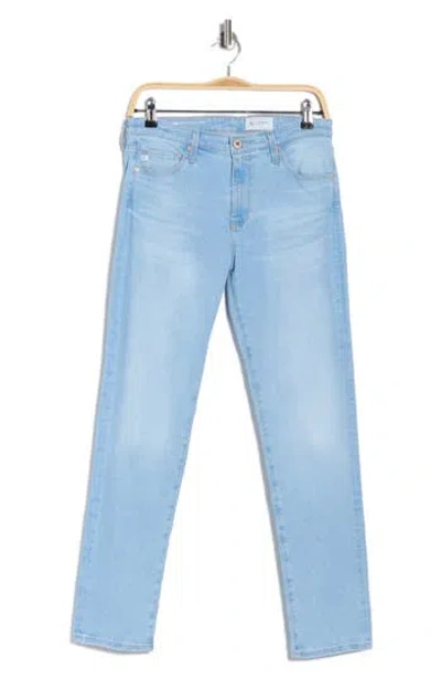 Ag Prima Low Rise Ankle Cigarette Jeans In Yellow