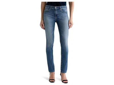 Ag Prima Low Rise Cigarette Jean In Kinship In Blue