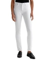 AG PRIMA MID RISE CIGARETTE JEANS IN WHITE