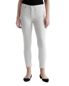 AG PRIMA MID RISE CROP JEANS IN IVORY DUST