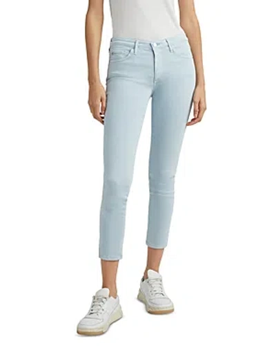 Ag Prima Mid Rise Crop Jeans In Sulfur Water Mist