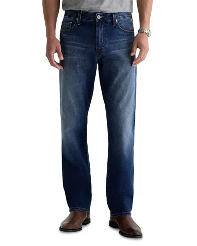 Ag Protege 360 Straight Leg Jeans In Bolton In Blue