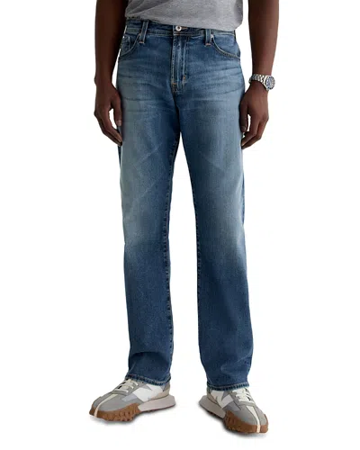 Ag Protege Classic Straight Fit Jeans In Plateau In Blue