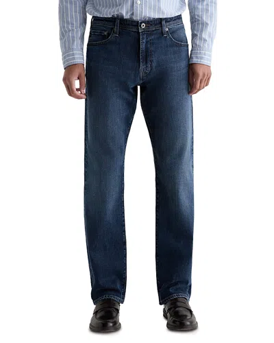 Ag Protege Classic Straight Fit Jeans In Sequel In Black